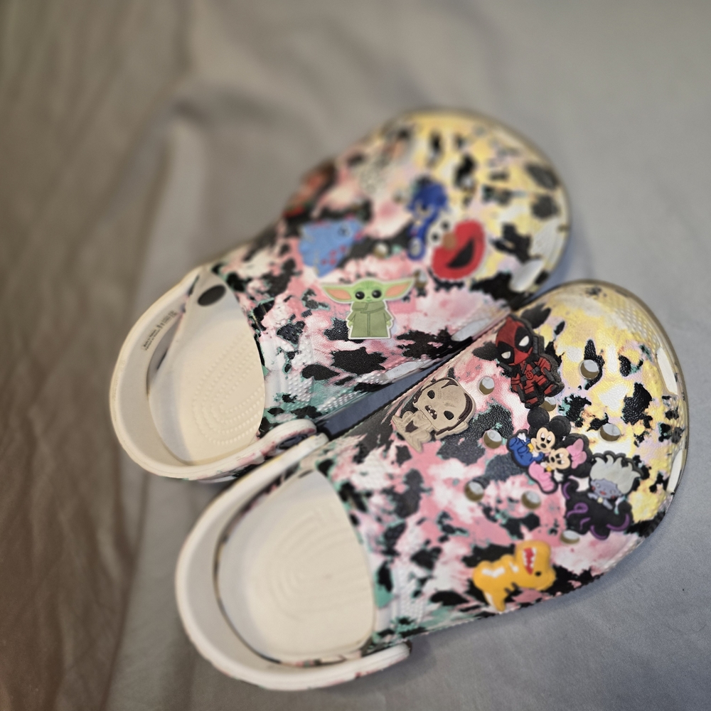 CROCS Multicolor Splatter